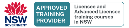 licensee approved training provider logo