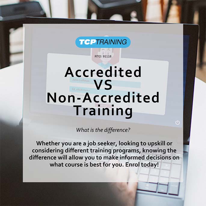 Accredited Vs Non-accredited Training