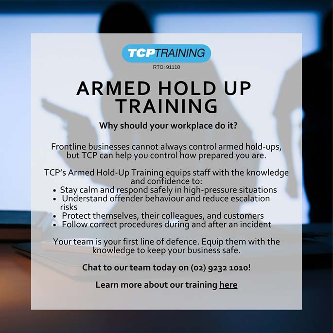 Armed Hold-Up Training: Why Preparation Matters Armed Hold-Up Training: Why Preparation Matters