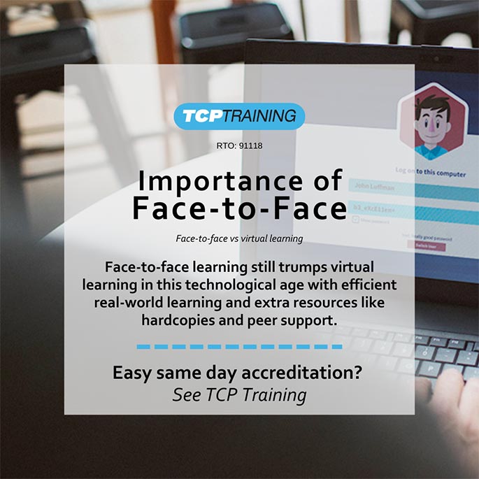 Face-to-Face vs Online Learning 