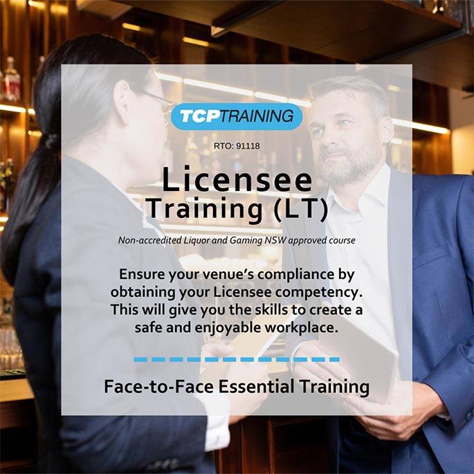 Licensee Training